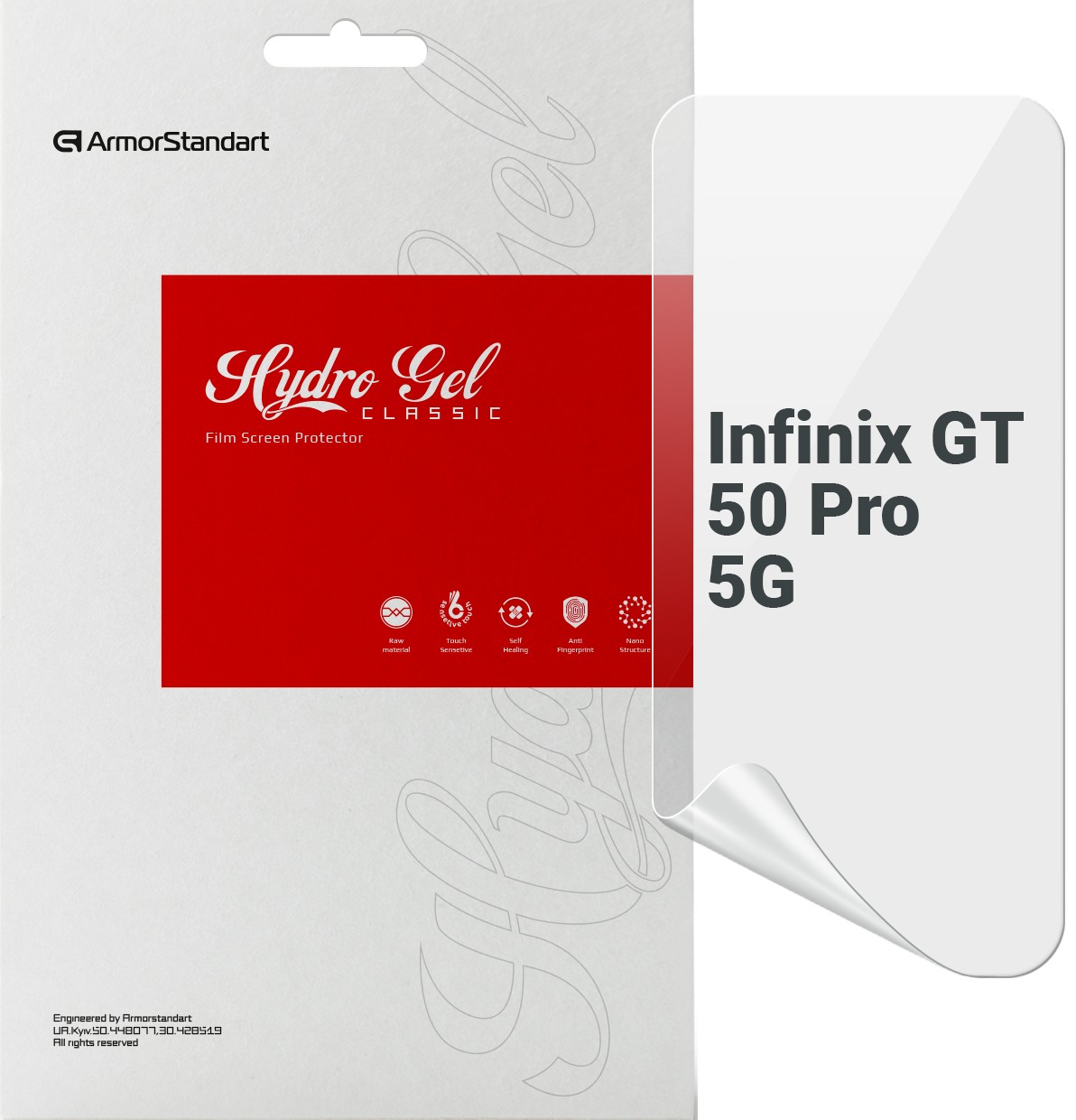 Захисна плівка для смартфону Armorstandart for Infinix GT 50 Pro 5G (ARM91558)